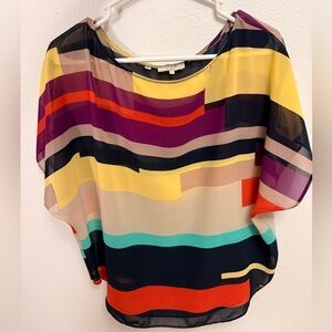 Guess Multicolor Striped Blouse